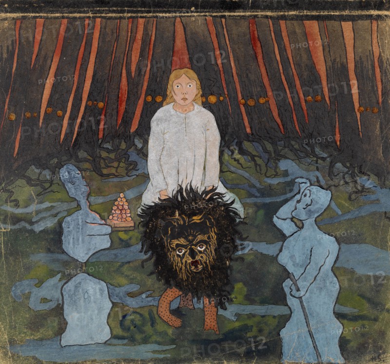 Fairy Tale II, 1896. Creator: Hugo Simberg.