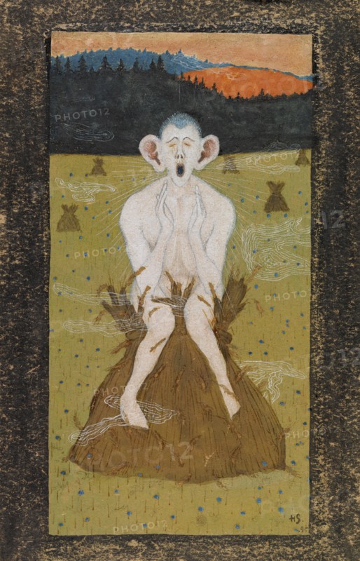 Frost, 1895. Creator: Hugo Simberg.