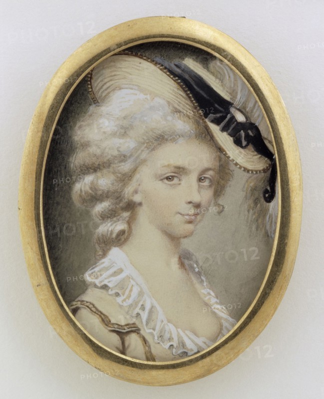Portrait of a lady, 1846-1891. Creator: Elise Arnberg.