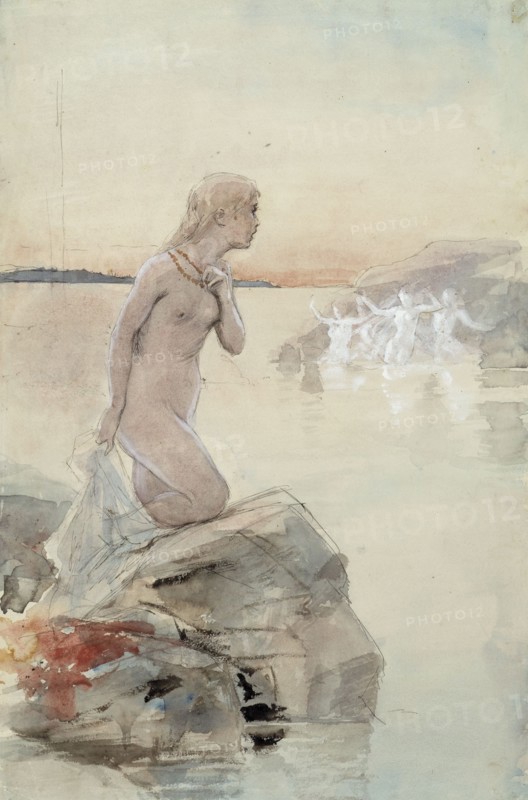 Aino, c1890s. Creator: Albert Edelfelt.
