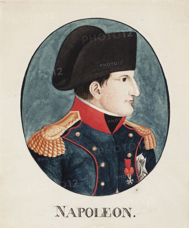 Napoleon, 1826. Creator: Wilhelm von Wright.
