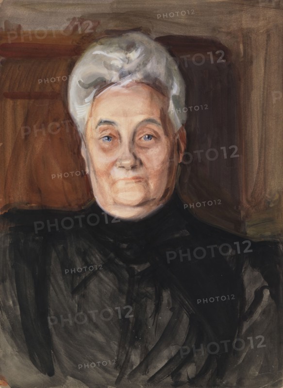 Portrait sketch, c1910s. Creator: Verner Thome.