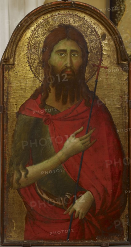 Saint John the Baptist, 1295-1347. Creator: Ugolino da Siena.