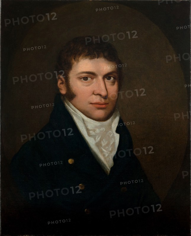 Portrait of the composer Jozef Elsner (1769-1854) , First half of the 19th cent.. Creator: Anonymous.