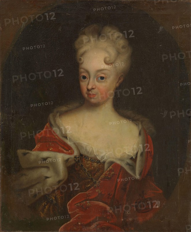 Portrait of Louise of Mecklenburg-Güstrow (1667-1721), Queen of Denmark and Norway, 1700-1721. Creator: Anonymous.