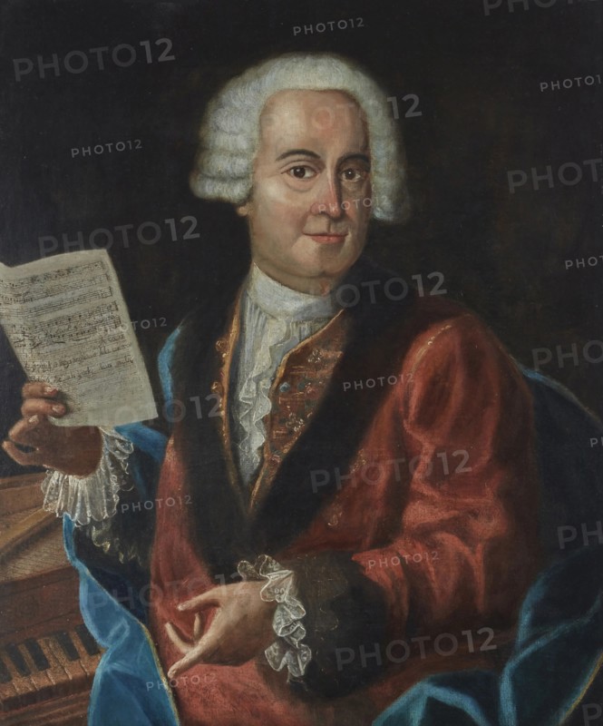 Portrait of the singer Gregorio Lorenzo Babbi (1708-1768). Creator: Anonymous.
