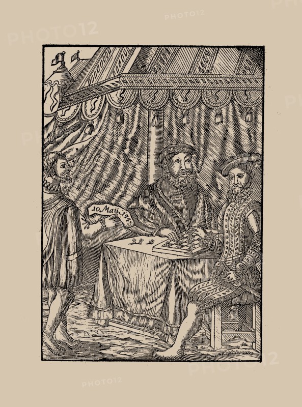 John Frederick I the Magnanimous, Elector of Saxony receiving his death sentence, c1600-1625 . Creator: Anonymous.