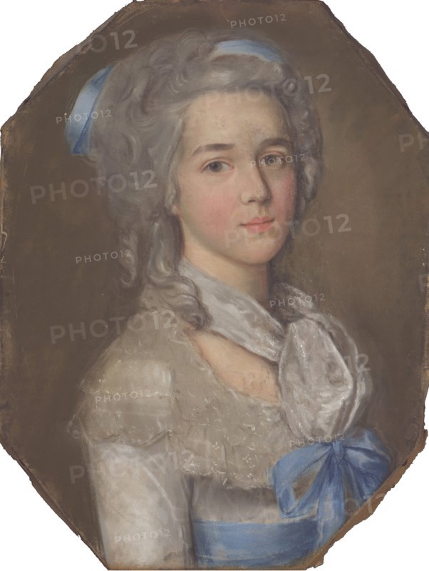 Portrait of Elisaveta Alexeevna Golokhvastova (1763-1822), née Yakovleva. Creator: Anonymous.