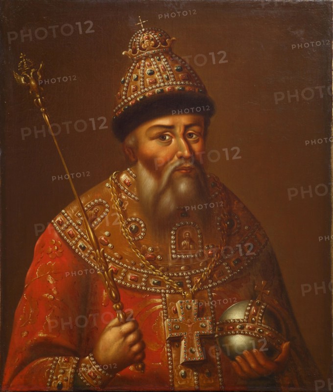 Portrait of the Tsar Ivan IV the Terrible (1530-1584), Second Half of the 18th cen. Creator: Anonymous.