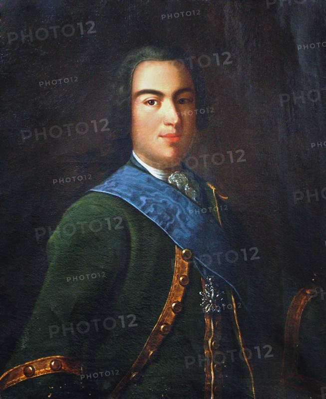 Portrait of Prince Ivan Alexeyevich Dolgorukov (1708-1739), Second Half of the 18th cen. Creator: Anonymous.
