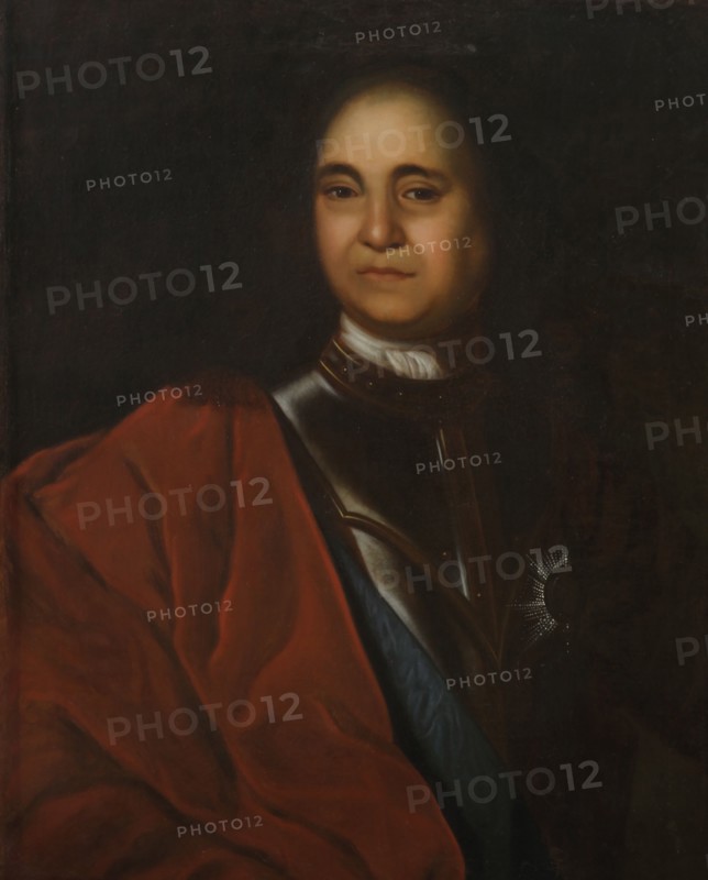 Portrait of Count Fyodor Matveyevich Apraksin (1661-1728), Second Half of the 18th cen. Creator: Anonymous.