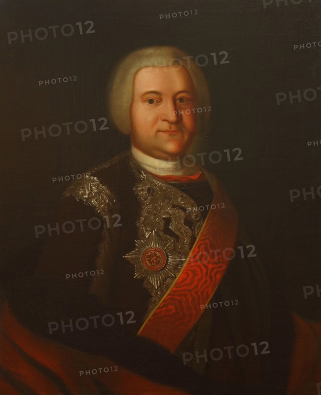 Portrait of Fyodor Abrahamovich Lopukhin (1697-1757), Second Half of the 18th cen. Creator: Anonymous.