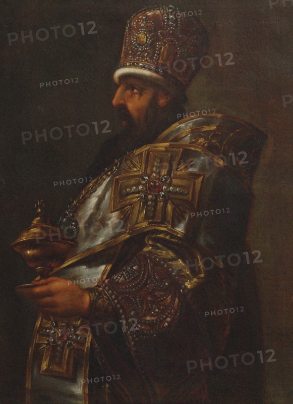 Portrait of the Poet Theofan Prokopovich (1681-1736), before 1778. Creator: Anonymous.