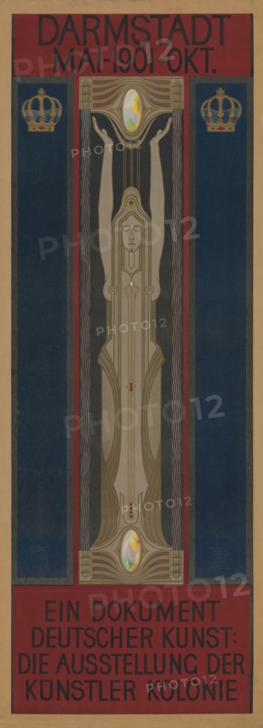 Darmstadt. A document of German art. The exhibition of the artists' colony, 1901. Creator: Behrens, Peter (1868-1940).