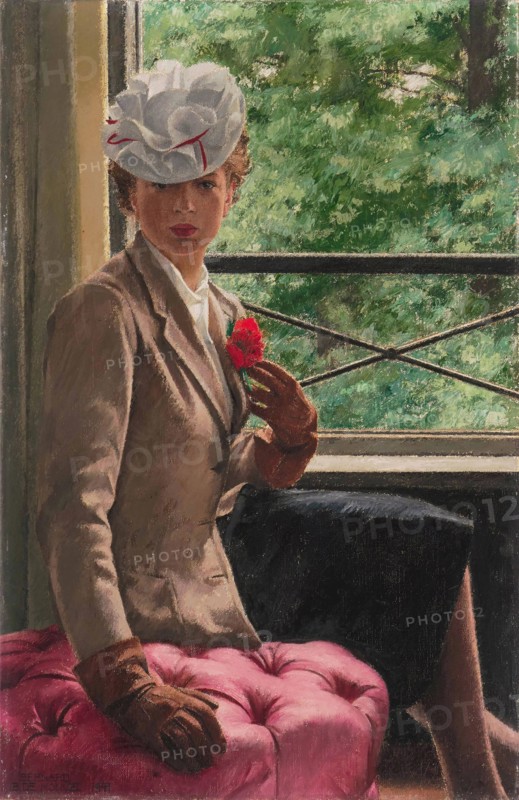 Portrait of Sylvie Boutet de Monvel, 1941. Creator: Boutet de Monvel, Maurice (1851-1913).