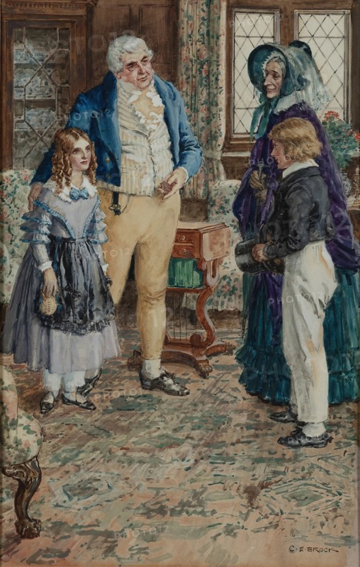 Illustration for "Great Expectations" by Charles Dickens. Creator: Brock, Charles Edmund (1870-1938).