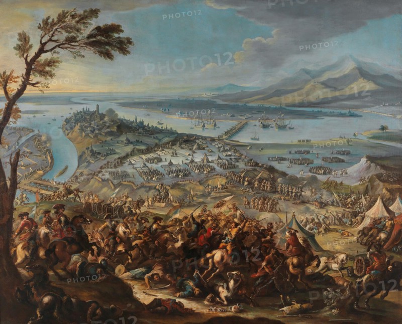 The conquest of Belgrade on September 6, 1688. Creator: Calza, Antonio (1658-1725).