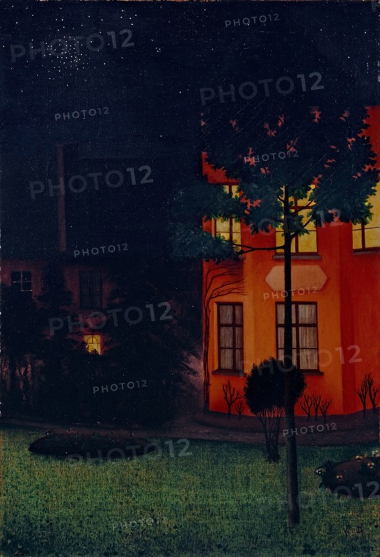 The blind house, 1892. Creator: Degouve de Nuncques, William (1867-1935).