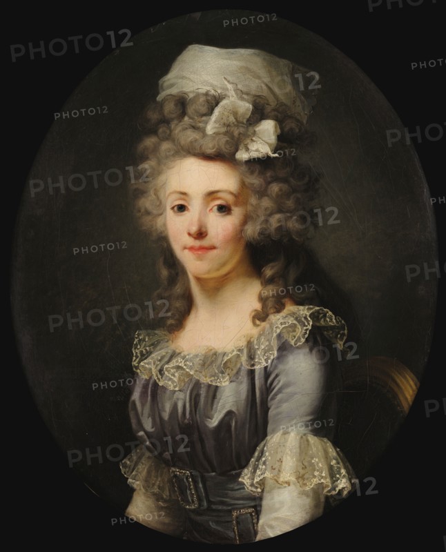 Self-portrait, 1790. Creator: Duvivier, Aimée (1766-c. 1852).