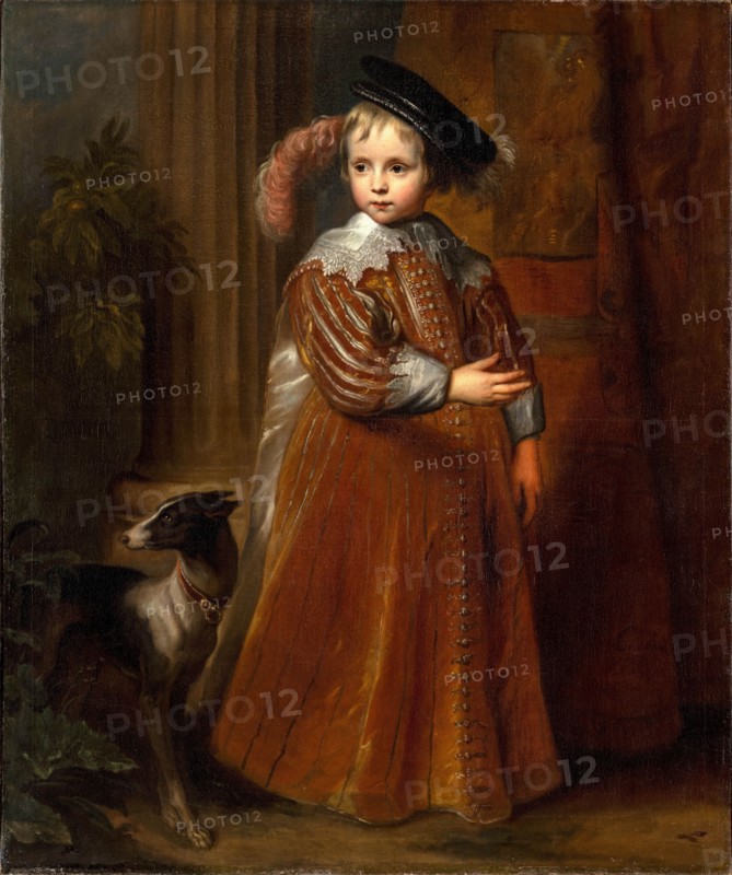 Portrait of William II, Prince of Orange-Nassau (1625-1650), 1632. Creator: Dyck, Sir Anthony van (1599-1641).