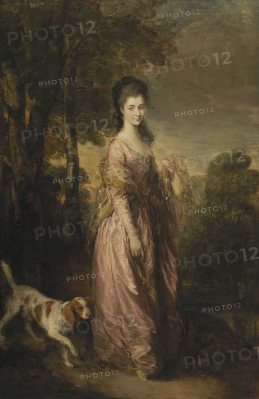 Portrait of Elisabeth Lowndes-Stone, née Garth, c1775. Creator: Gainsborough, Thomas (1727-1788).