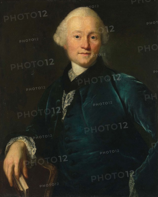 Portrait of Carl Wilhelm Müller (1728–1801), c1776. Creator: Graff, Anton (1736-1813).