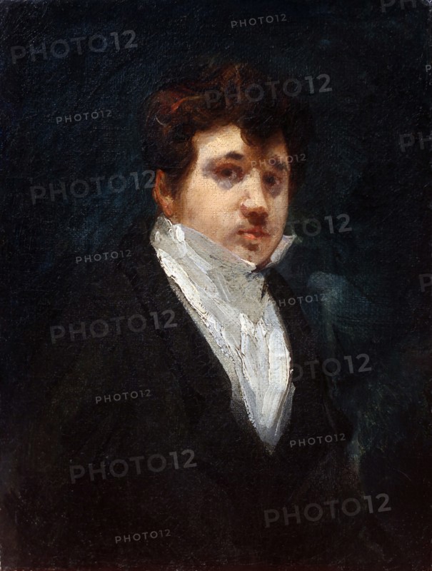 Self-portrait, c1825-1830. Creator: Isabey, Louis Gabriel Eugène (1803-1886).