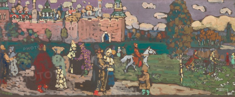 Altrussisches (Old Russia) , 1904. Creator: Kandinsky, Wassily Vasilyevich (1866-1944).
