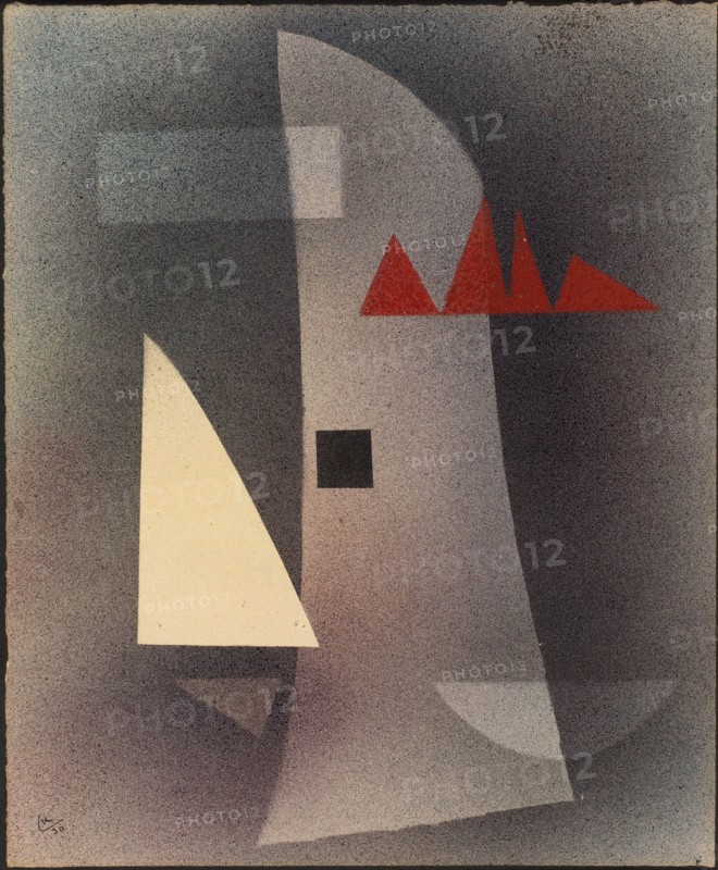 Verdunkeln (Darken), 1930. Creator: Kandinsky, Wassily Vasilyevich (1866-1944).