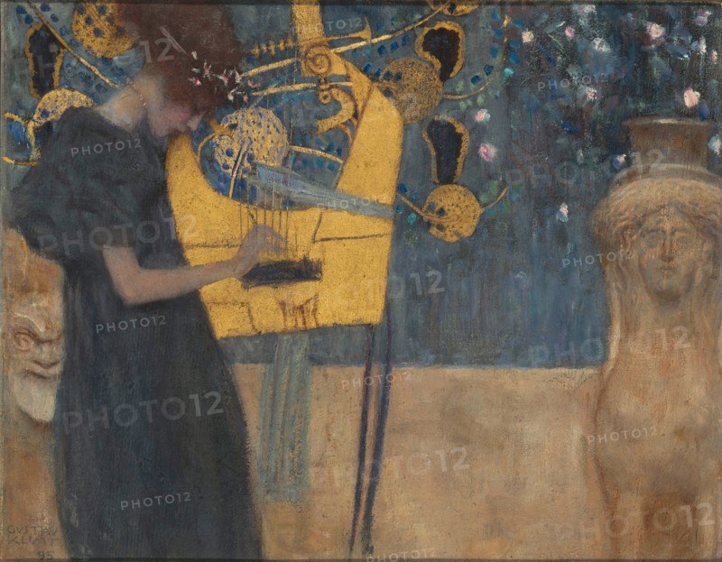 The Music, 1895. Creator: Klimt, Gustav (1862-1918).