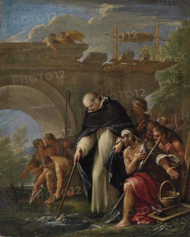 The Celebration Miracle of Saint Vincent Ferrer, Second Half of the 17th cen. Creator: Lauri, Filippo (1623-1694).