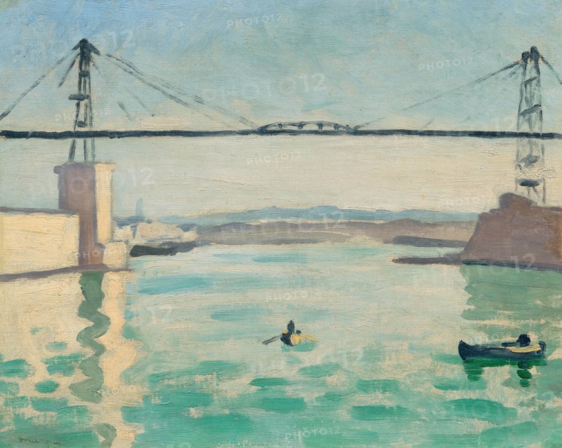 Marseille, le Pont transbordeur, c 1916. Creator: Marquet, Pierre-Albert (1875-1947).
