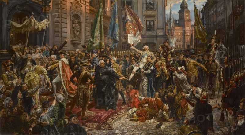The Constitution of 3 May 1791, 1891. Creator: Matejko, Jan Alojzy (1838-1893).