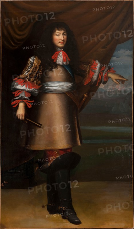 Portrait of Louis XIV, King of France (1638-1715), 1660. Creator: Mignard, Pierre, (after)  .