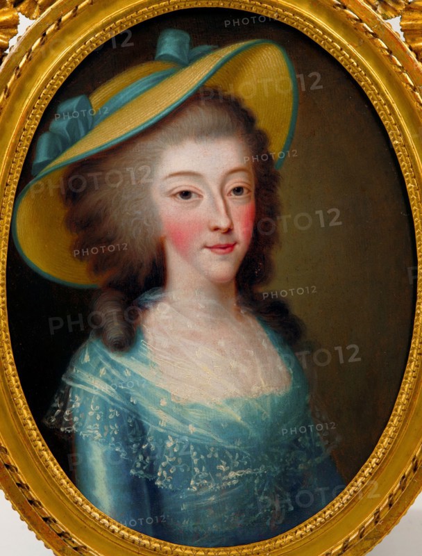 Princess Maria Theresa of Savoy (1756-1805), Countess of Artois, 1791. Creator: Panealbo, Giovanni (1742-1815).