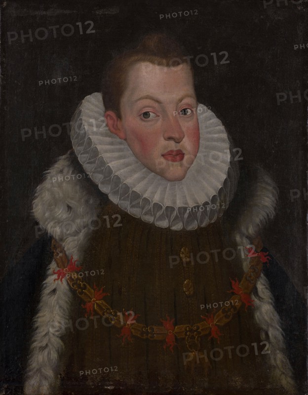 Portrait of Philip III (1578-1621), King of Spain and Portugal. Creator: Pantoja de la Cruz, Juán (1553-1608).