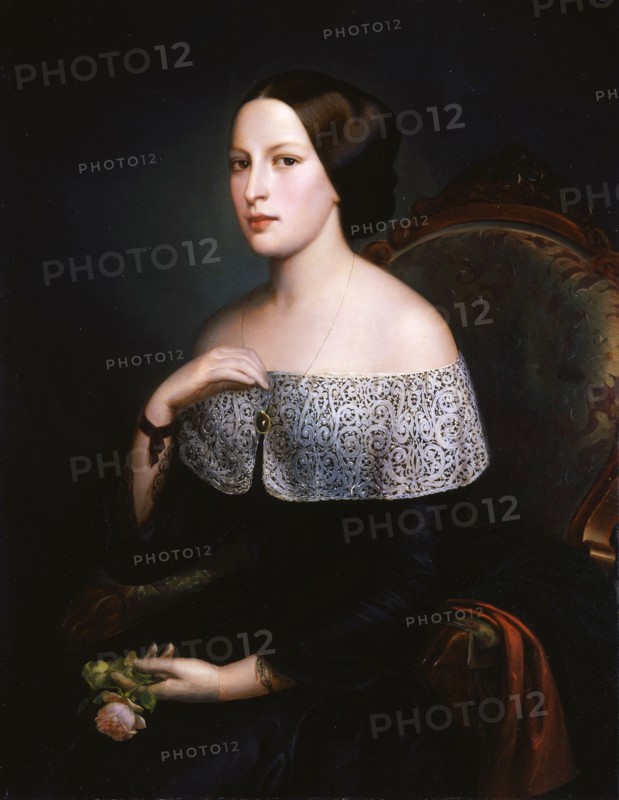 Angela Fassetta, c 1850. Creator: Schiavoni, Felice (1803-1881).