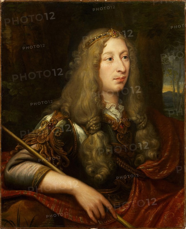 Portrait of Louis II de Bourbon (1621-1686), c 1643. Creator: Stella, Jacques (1596-1657).