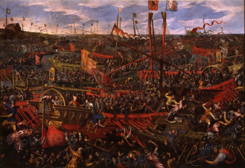 The Battle of Salvore in 1177, 1600s. Creator: Tintoretto, Domenico (1560-1635).
