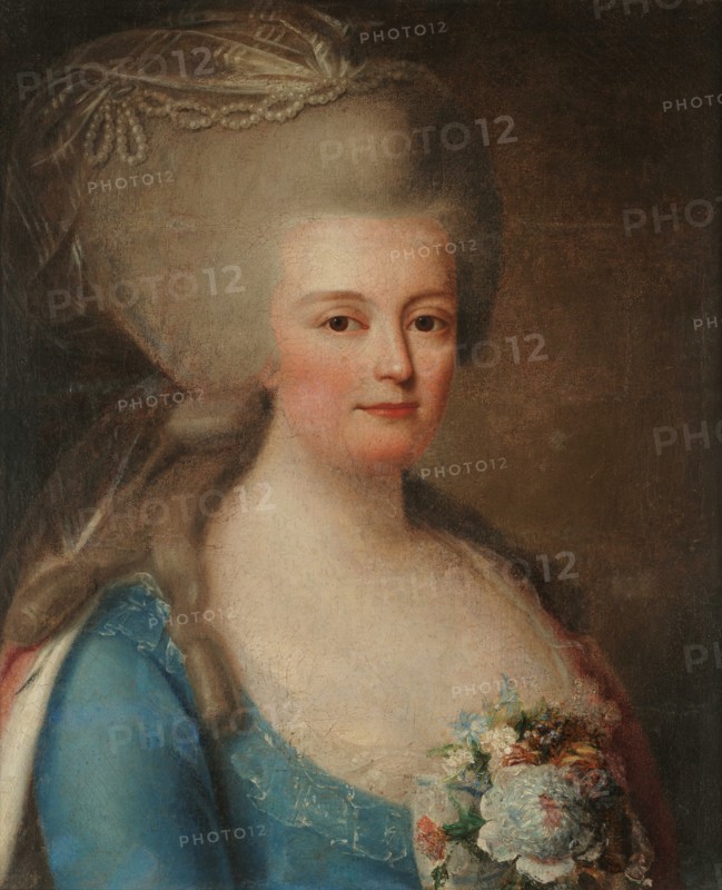 Infanta Benedita of Braganza (1746-1829), Crown Princess of Portugal , c 1786-88. Creator: Troni, Giuseppe (1739-1810).