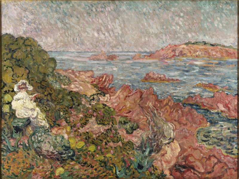 The coast at Anthéor  , 1900s. Creator: Valtat, Louis (1869-1952).