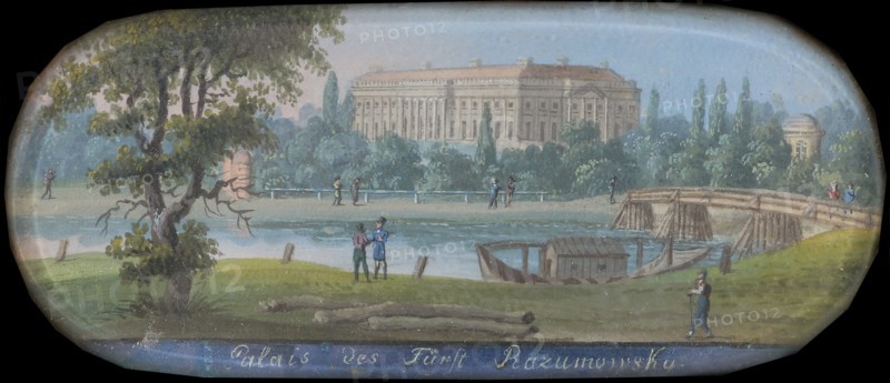 The Palais Rasumofsky in Vienna. Creator: Wigand, Balthasar (1770-1846).