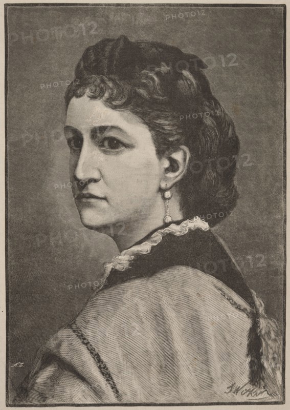 Portrait of Countess Delfina Potocka, née Komar (1807-1877). Creator: Zajkowski, Andrzej (1851-1914).