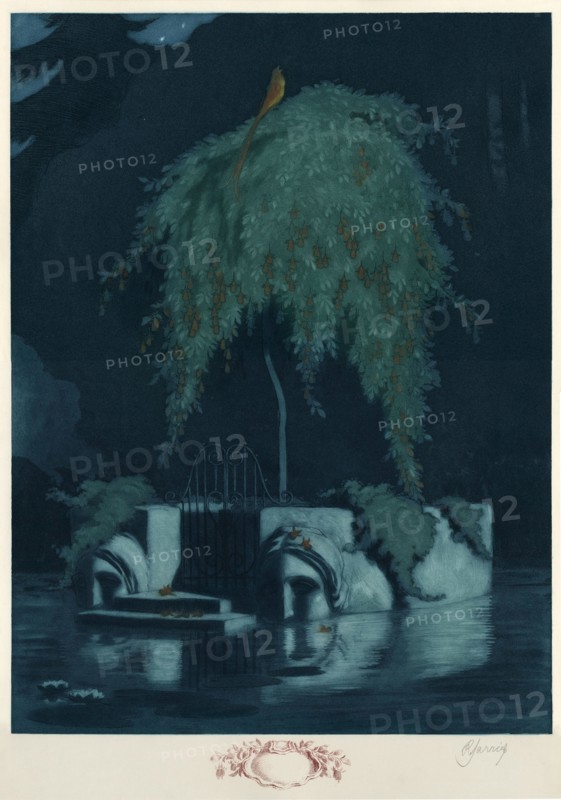 Poet's Tomb, 1913. Creator: Zarins, Rihards (1869-1939).