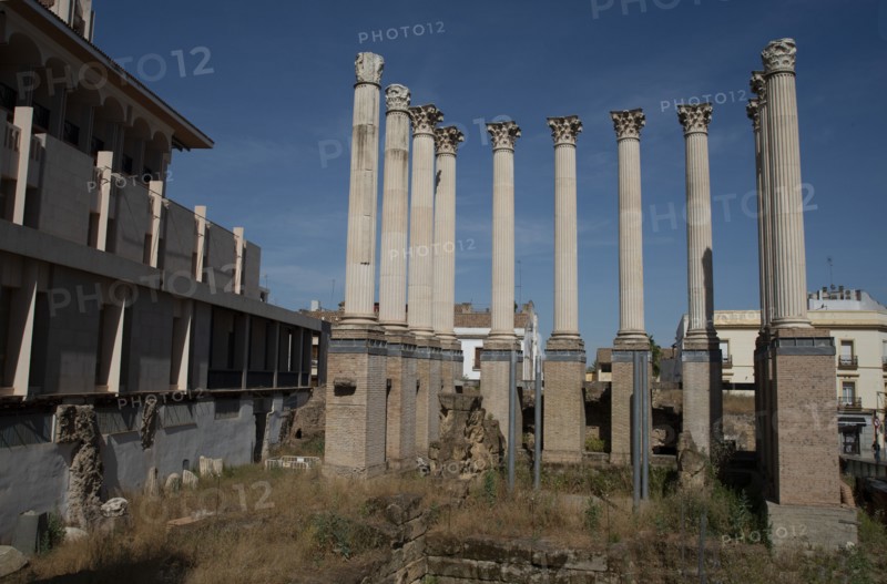 Ancient Roman Temple, Cordoba, Spain, 2023. Creator: Ethel Davies.