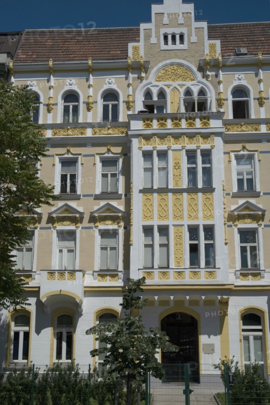 Period building in the city of Vienna, Austria, 2022. Creator: Ethel Davies.