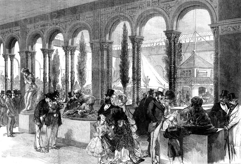 The French Annexe at the International Exhibition, 1871. Creator: Unknown.