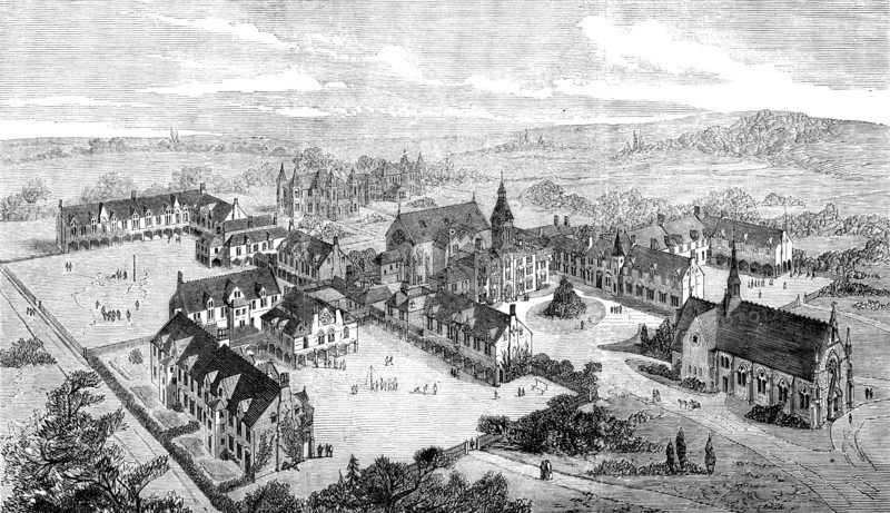 The London Orphan Asylum, Watford, 1871. Creator: Unknown.