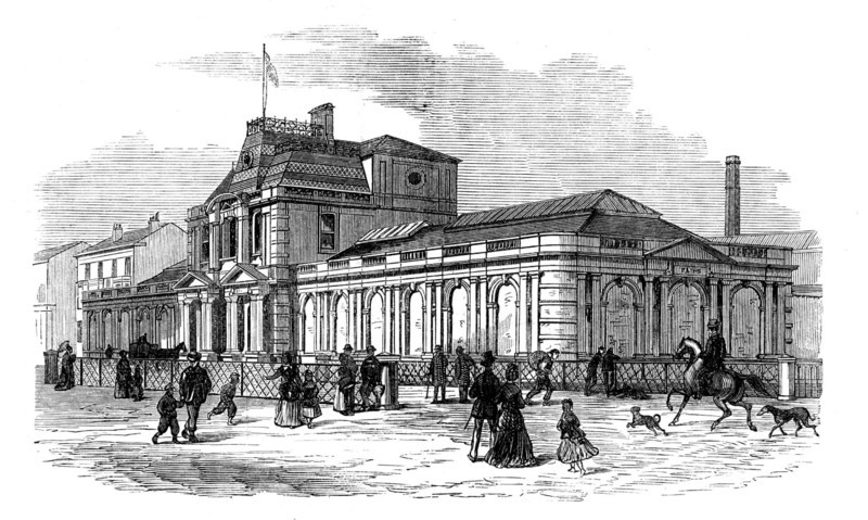 Southport Sea-Water Baths, 1871. Creator: Unknown.