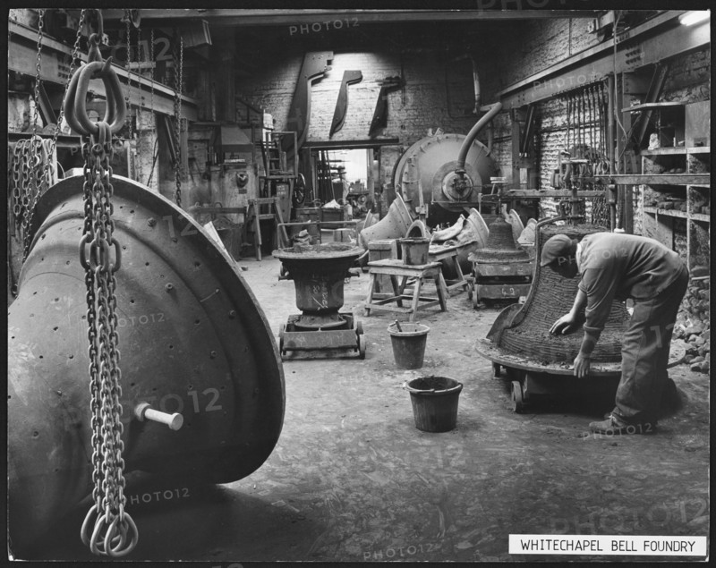 Whitechapel Bell Foundry, 32-34 Whitechapel Road, Whitechapel, Tower Hamlets, Greater London Authori Creator: John Lurcook.